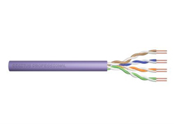 DIGITUS CAT 6, U-UTP Patchk. PVC AWG 26/7, 0,5 m, BLAU