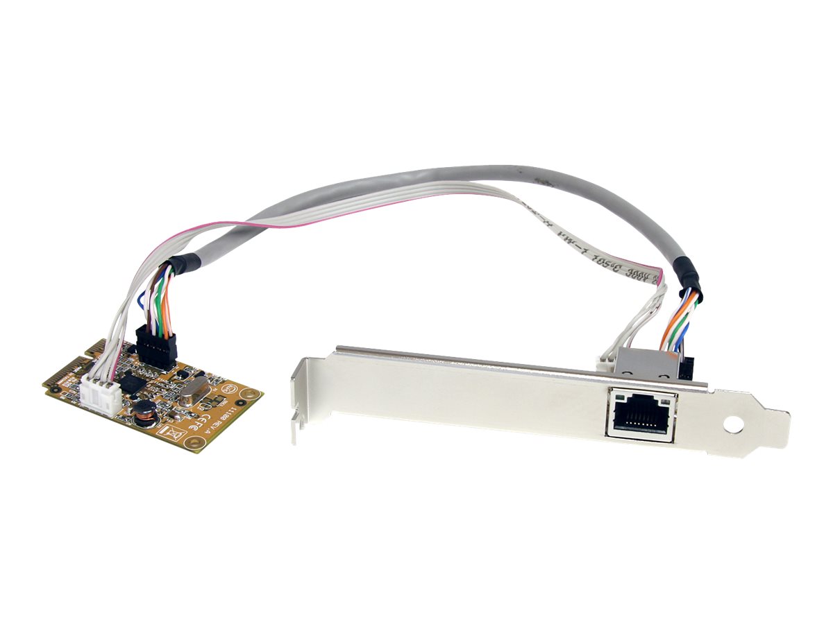 STARTECHCOM Mini PCI Express Gigabit Ethernet Netzwerkkarte mini PCIe NIC Lan Adapter Karte