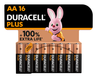16 DURACELL Batterien PLUS Mignon AA 1,5 V 16 DURACELL Batterien PLUS Mignon AA 1,5 V