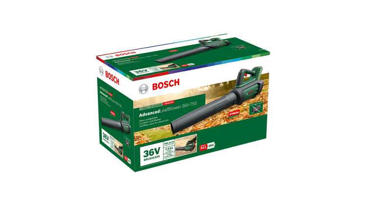 BOSCH Home Garden AdvancedLeafBlower 36V750 AkkuLaubblaeser 36,0 V, ohne Akku