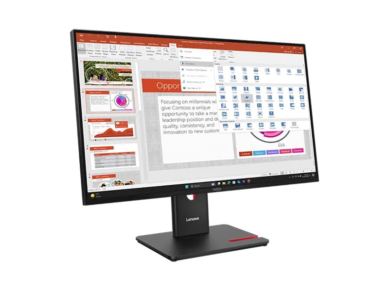 LENOVO ThinkVision T2740 68,58cm 27Zoll IPS 169 1920x1080 300cdm2 15001 HDMI DP VGA USB TopSeller