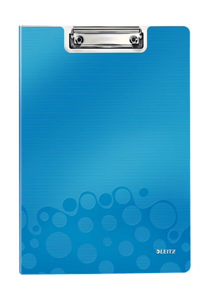 LEITZ Klemmbrettmappe WOW 4199 DIN A4 blau Kunststoff, 1 St