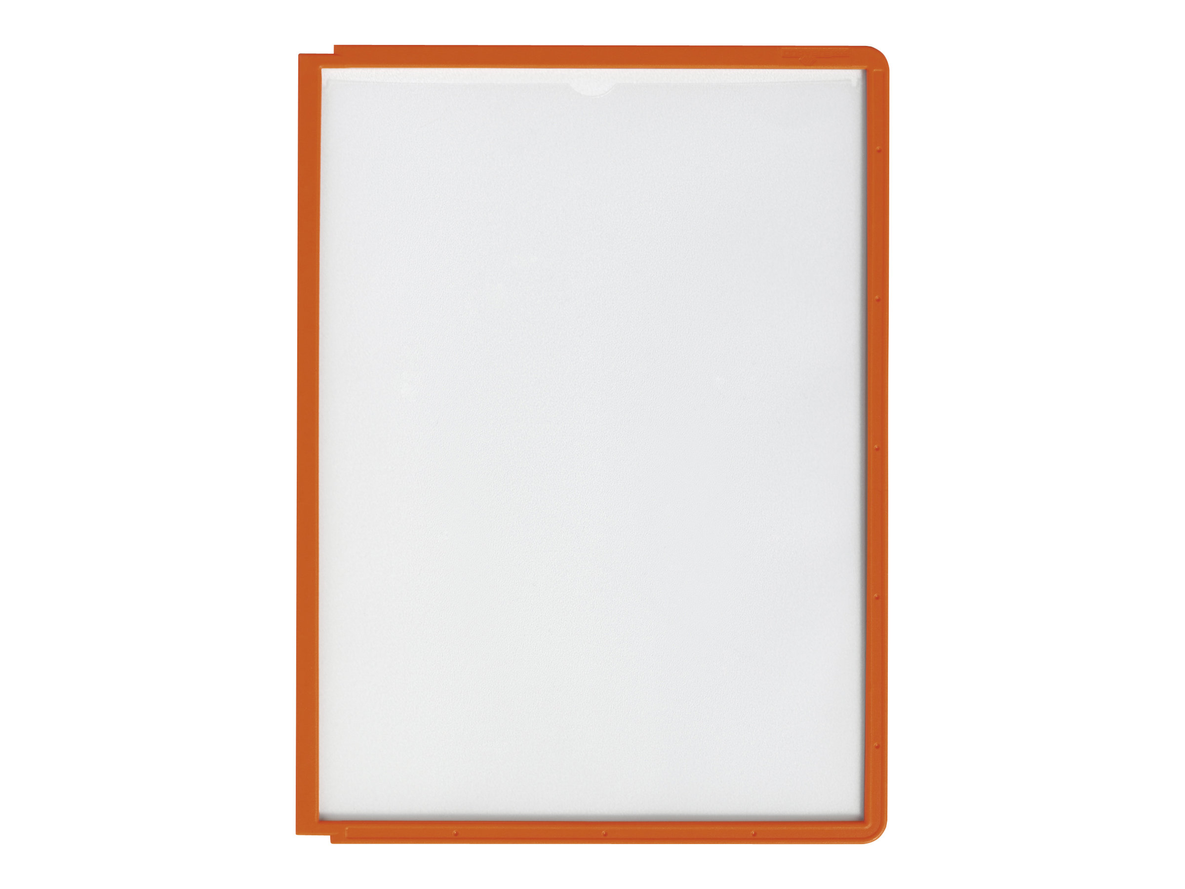 5 DURABLE Sichttafeln DIN A4 orange, oeffnung oben 5 DURABLE Sichttafeln DIN A4 orange, oeffnung oben
