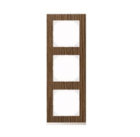 Merten Rahmen M-Pure MEG40303671 3f. Wenge/aluminium Decor Merten Rahmen M-Pure MEG40303671 3f. Wenge/aluminium Decor