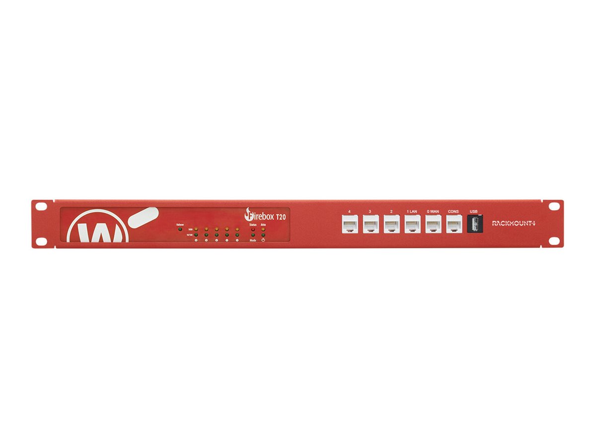 RACKMOUNT.IT Rack Mount Kit for WatchGuard Firebox T20 / T25 / T40 / T45 / T45-POE RACKMOUNT.IT Rack Mount Kit for WatchGuard Firebox T20 / T25 / T40 / T45 / T45-POE