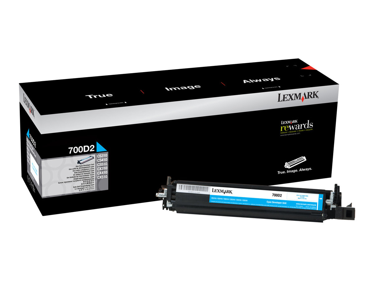 70C0D20 LEXMARK 700D2 CSCX Entwickler