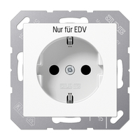 Jung Steckdose SCHUKO A1520EDVWW EDV Jung Steckdose SCHUKO A1520EDVWW EDV