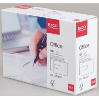 ELCO Briefumschlaege Office DIN C5 mit Fenster hochweiss haftklebend 100 St. ELCO Briefumschlaege Office DIN C5 mit Fenster hochweiss haftklebend 100 St.