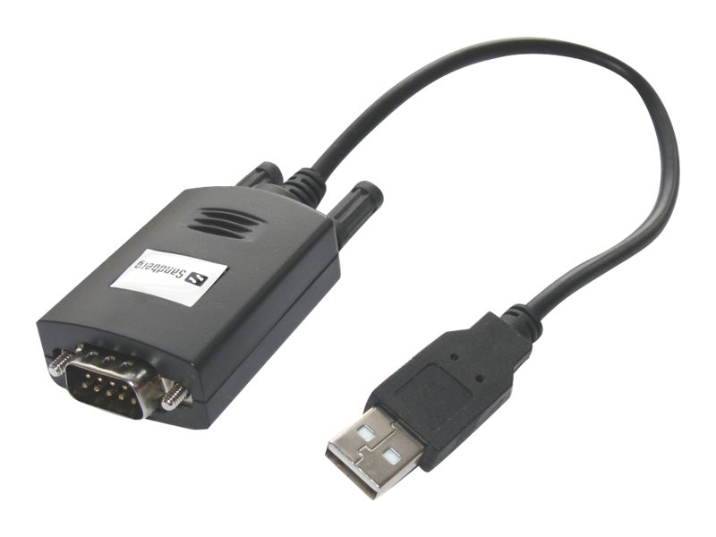 SANDBERG USB to Serial Link 9-pin USB 2.0 Konverter fuer Serial COM 9-pin Geraete Mobil RS232 SANDBERG USB to Serial Link 9-pin USB 2.0 Konverter fuer Serial COM 9-pin Geraete Mobil RS232
