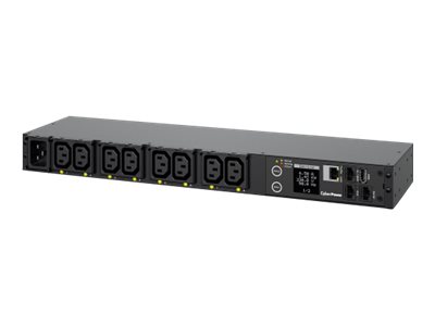 CYBERPOWER Switched MBO PDU81005 230V/20A 1U 8x IEC-320 Outlets MBO Power Management Networkport PowerPanel Center Software