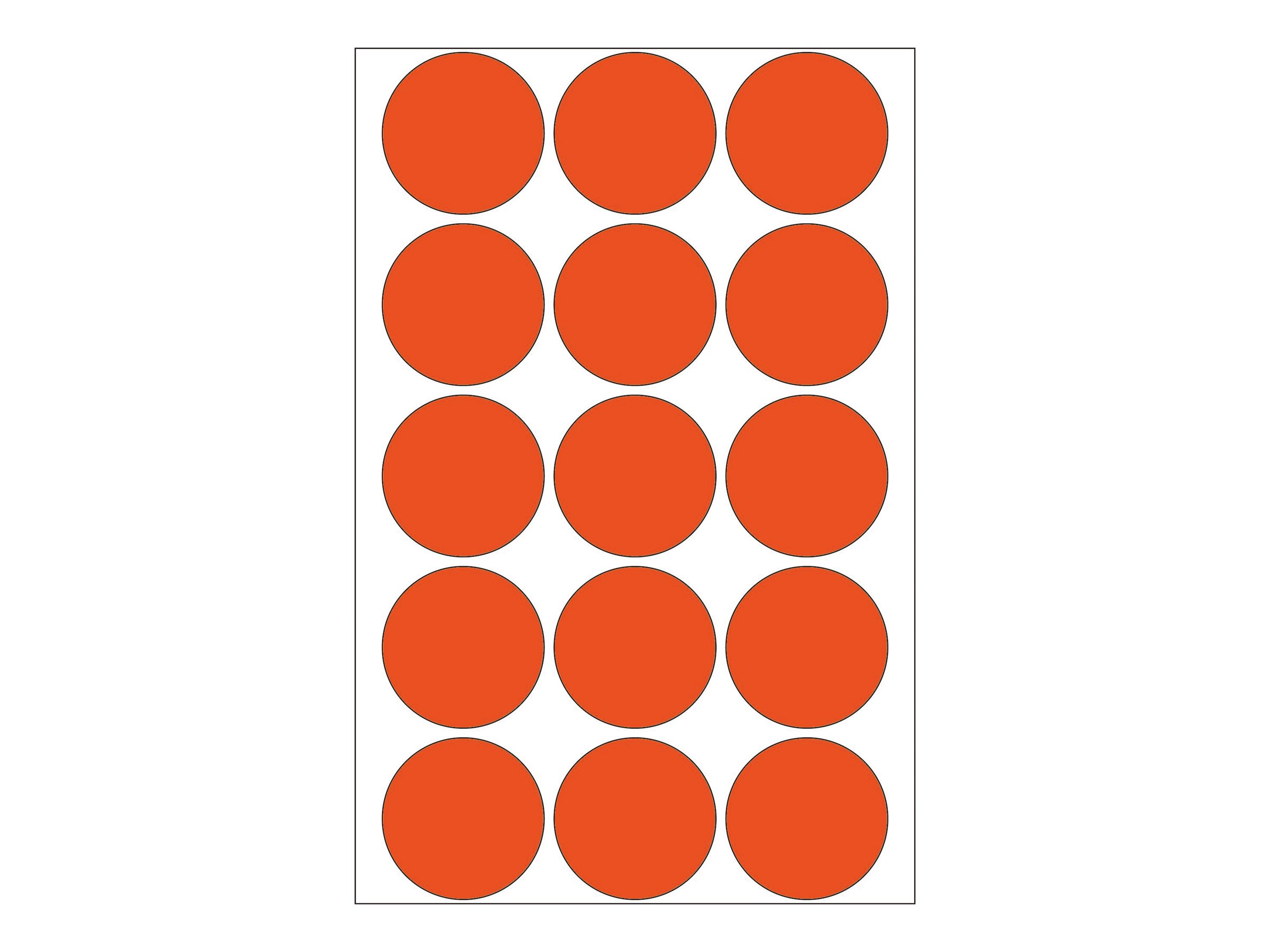 HERMA Klebepunkte 2272 rot Ø 32,0 mm, 480 St. HERMA Klebepunkte 2272 rot Ø 32,0 mm, 480 St.