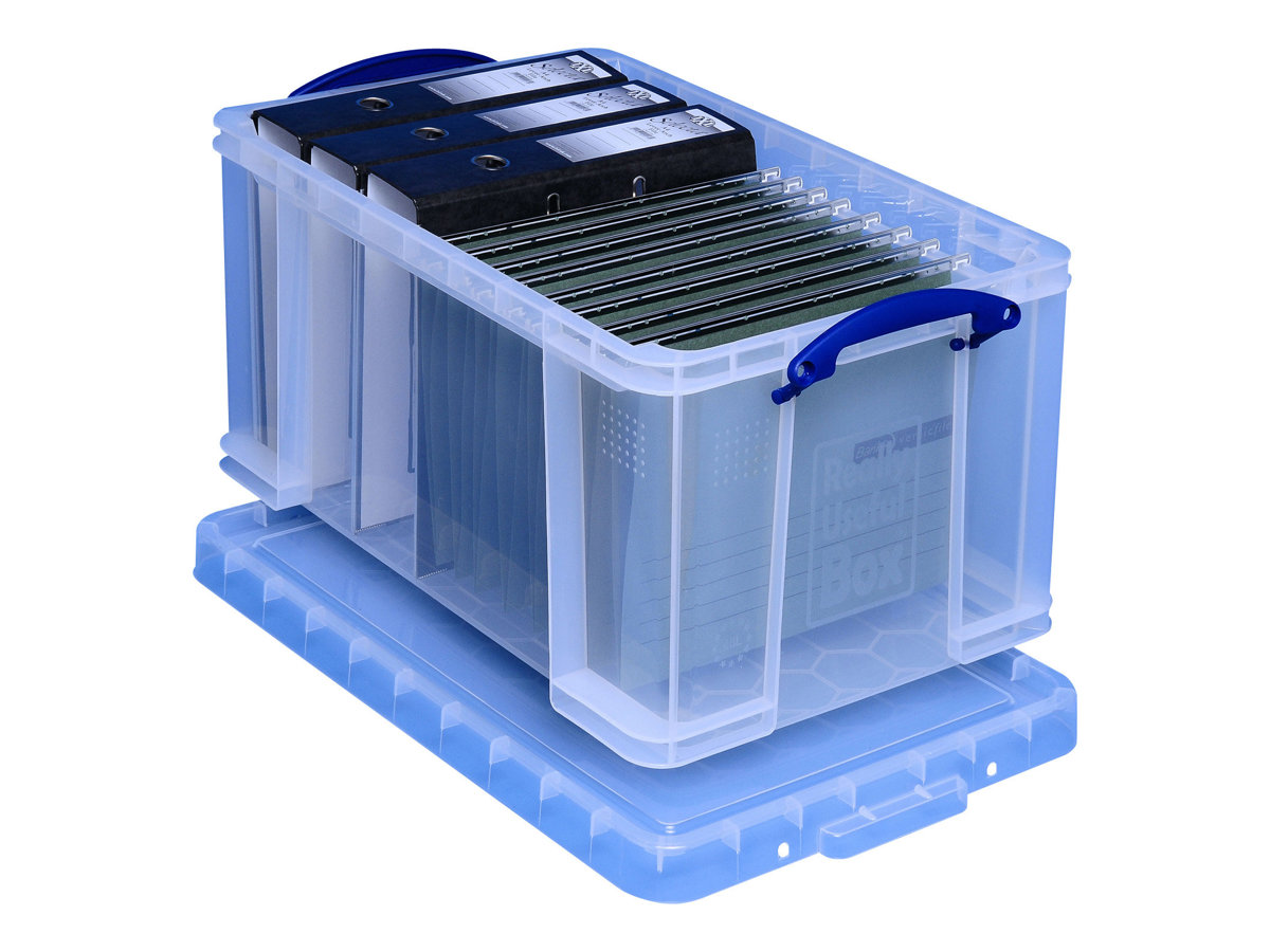 Really Useful Box Aufbewahrungsbox 48,0 l transparent 60,0 x 40,0 x 31,5 cm Really Useful Box Aufbewahrungsbox 48,0 l transparent 60,0 x 40,0 x 31,5 cm