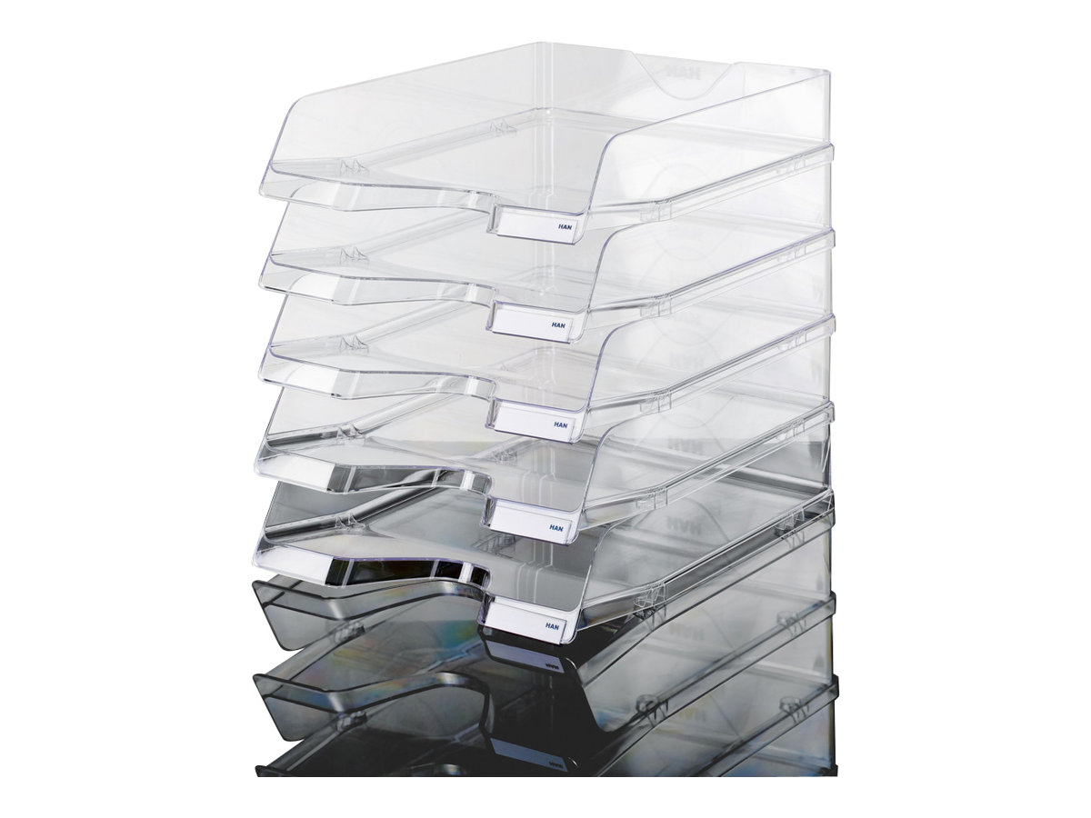 5 HAN Briefablagen VIVA transparent