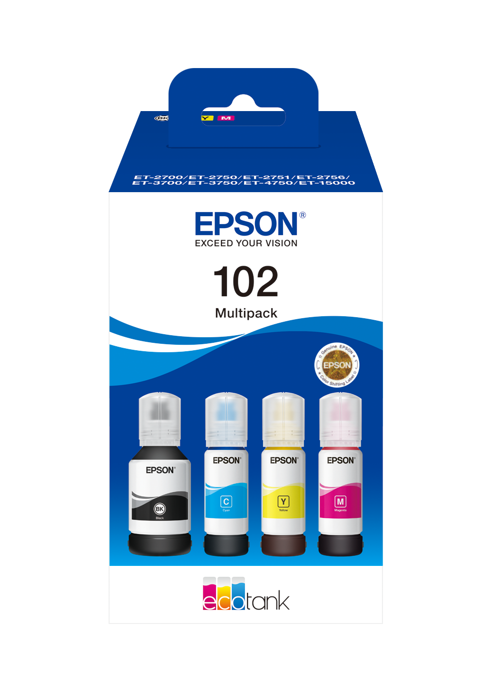 C13T03R640 EPSON ET102 EcoTank Tinte 4