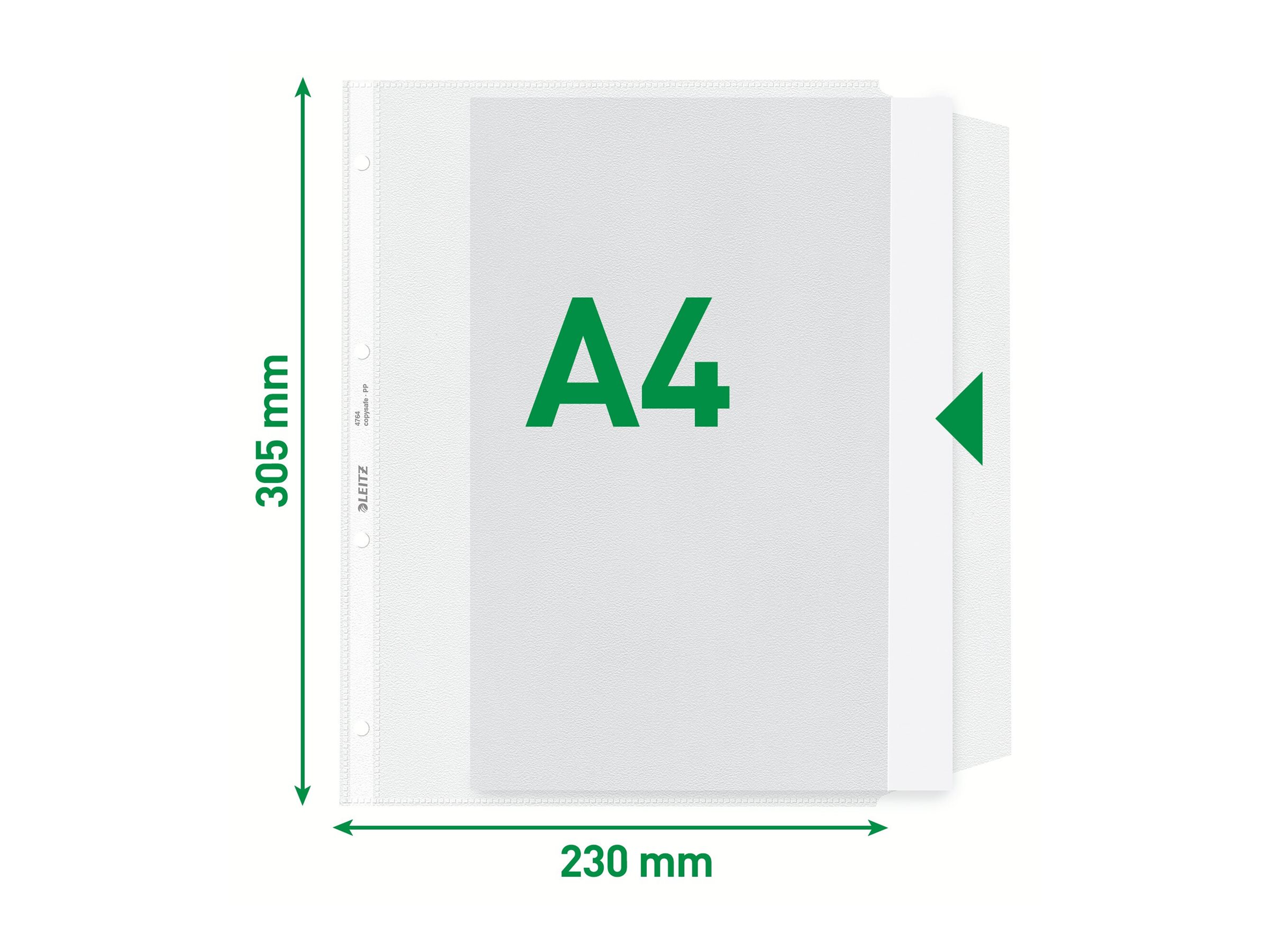 50 LEITZ Prospekthuellen 4764 DIN A4 transparent genarbt 0,12 mm 50 LEITZ Prospekthuellen 4764 DIN A4 transparent genarbt 0,12 mm