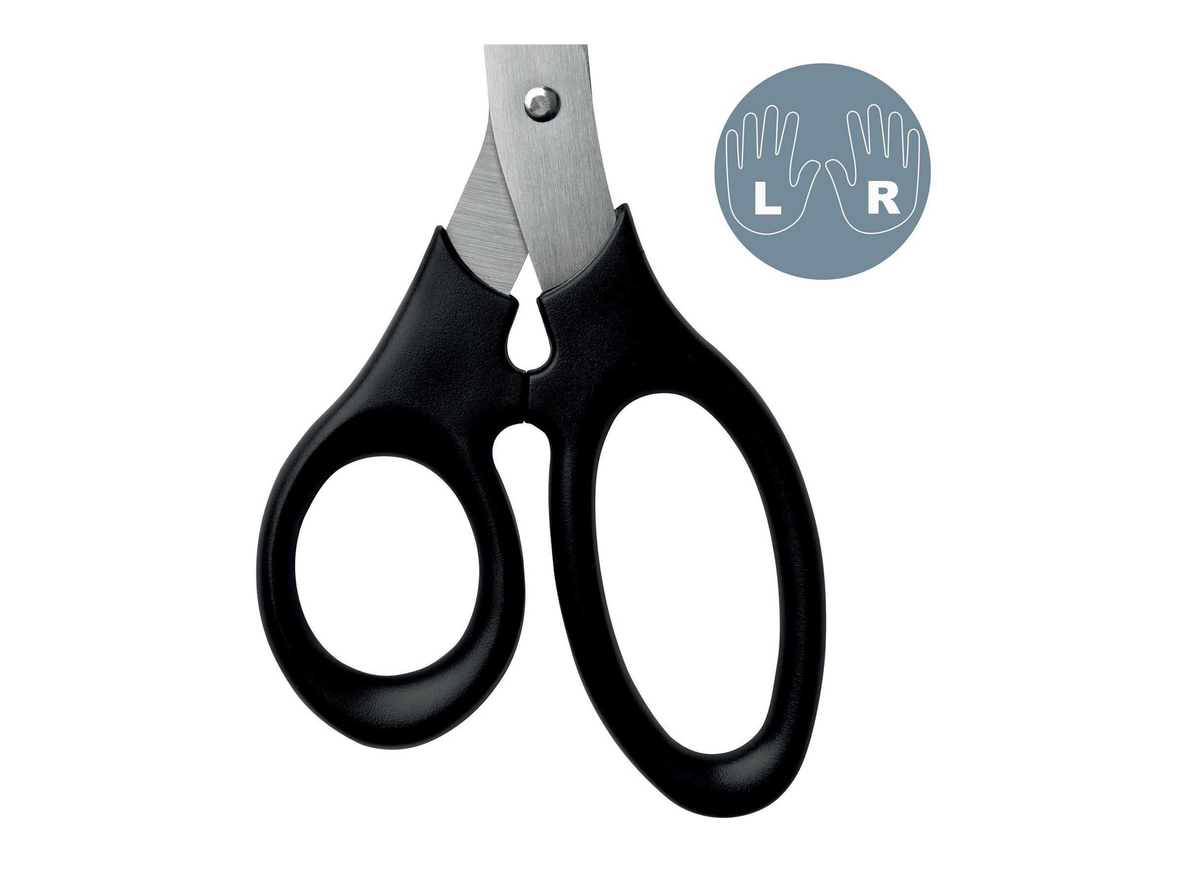 LEITZ Schere schwarz 18,5 cm