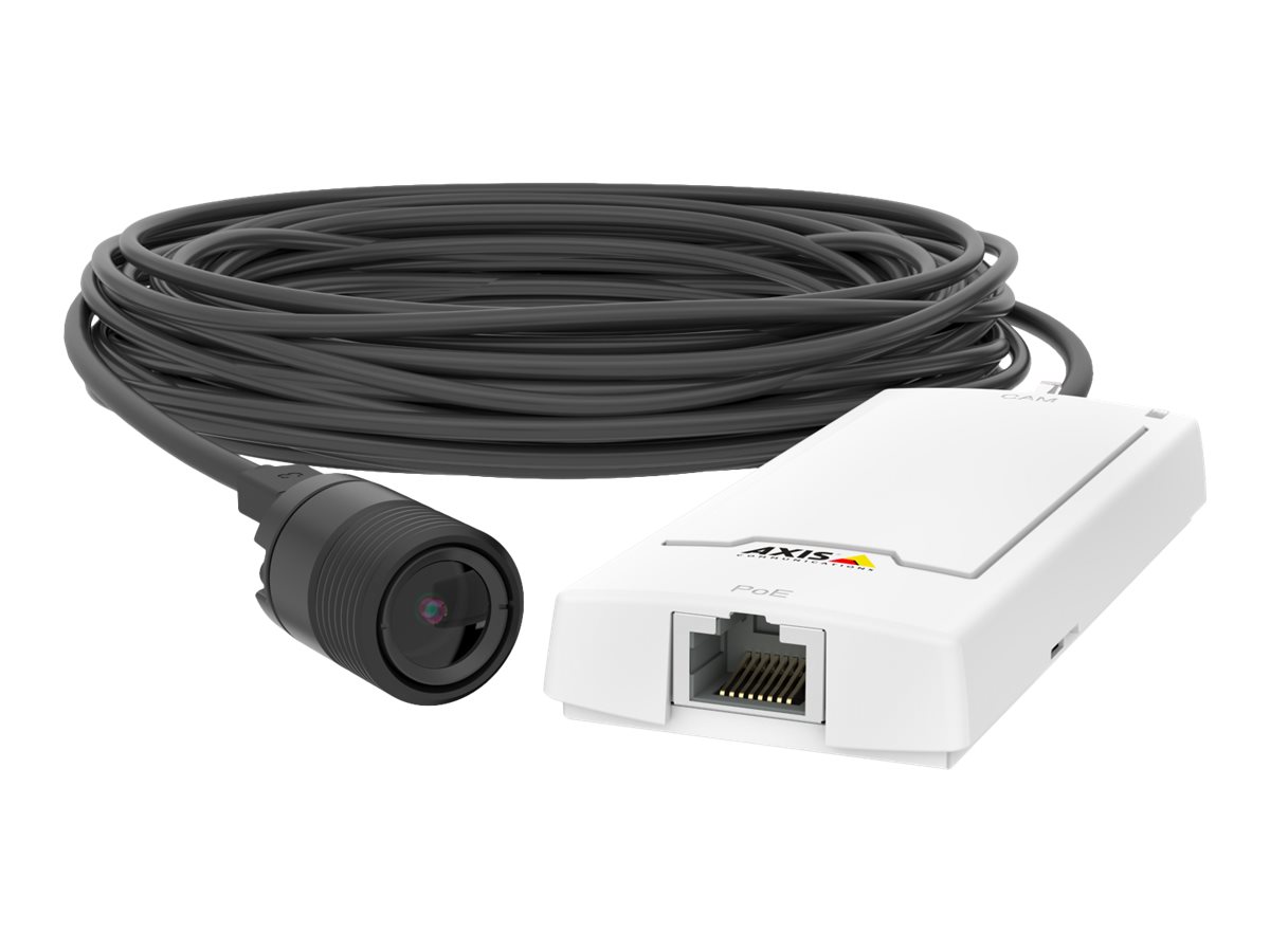AXIS P1245 Netzwerkkamera HDTV mit einer Auflösung von 1080p WDR  Forensic Capture Horizontales Sichtfeld: 111° Axis Zipstream-Technologie Power over Ethernet