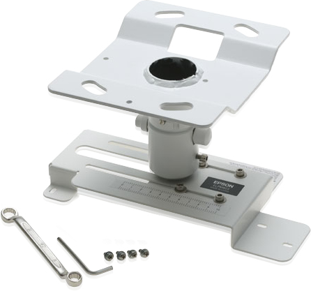 EPSON Deckenbefestigung ELPMB23 weiss, ACHTUNG Bei den Modellen 1780W95F die Montageplatte V12H003D01 1926525 dazubestellen