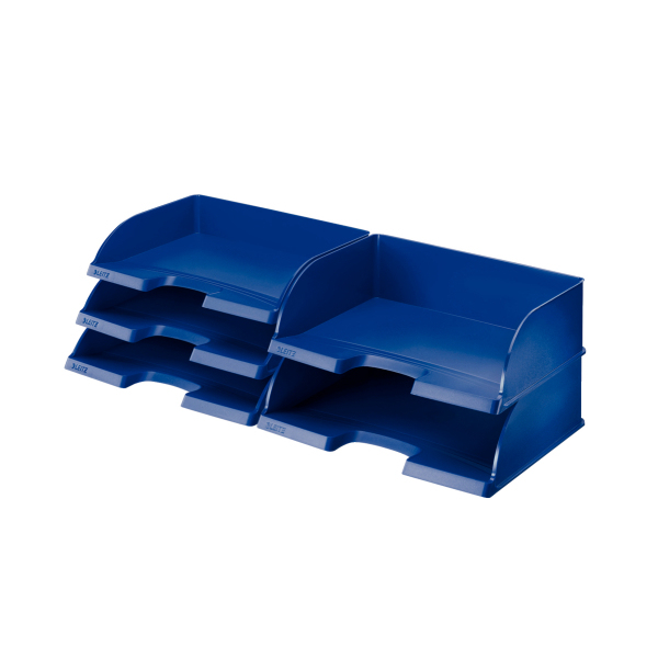 LEITZ Briefablage Standard quer Plus blau