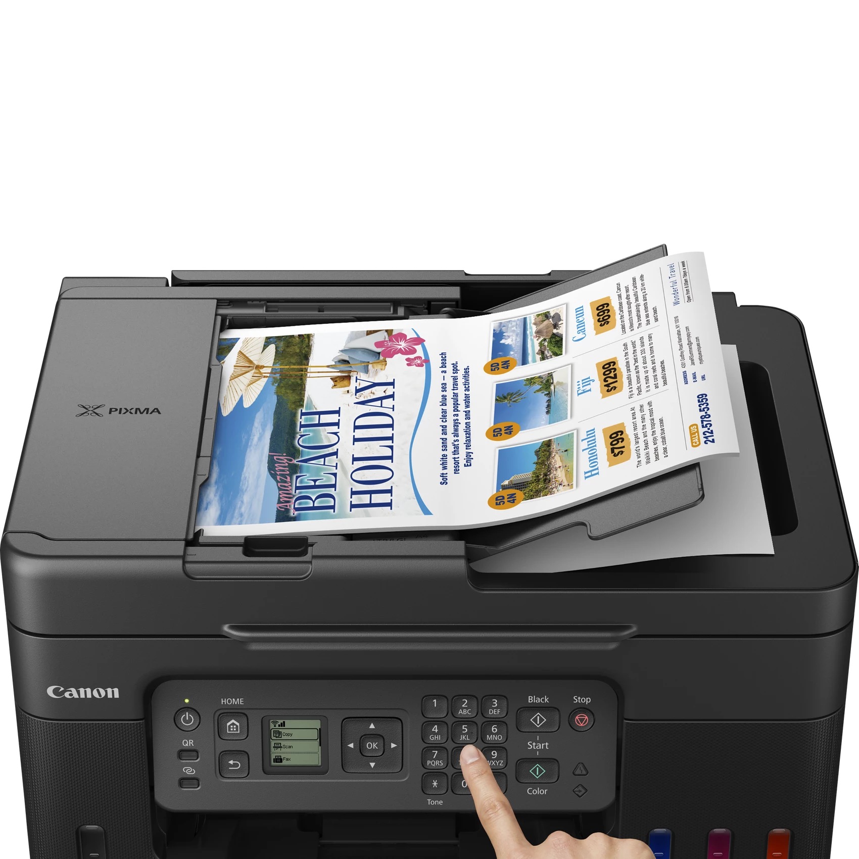 Canon PIXMA G4570 4 in 1 TintenstrahlMultifunktionsdrucker schwarz