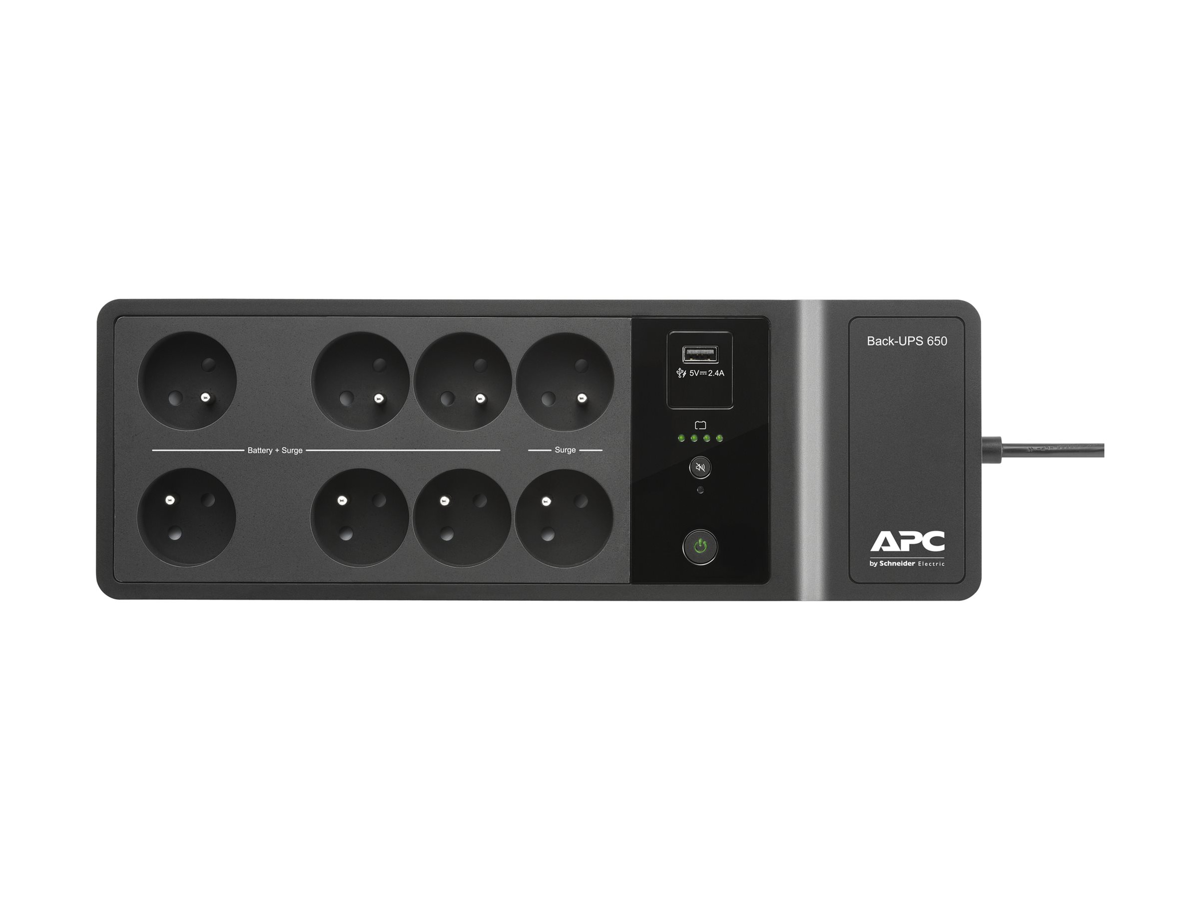 APC Back-UPS 650VA 230V 1USB charging port
