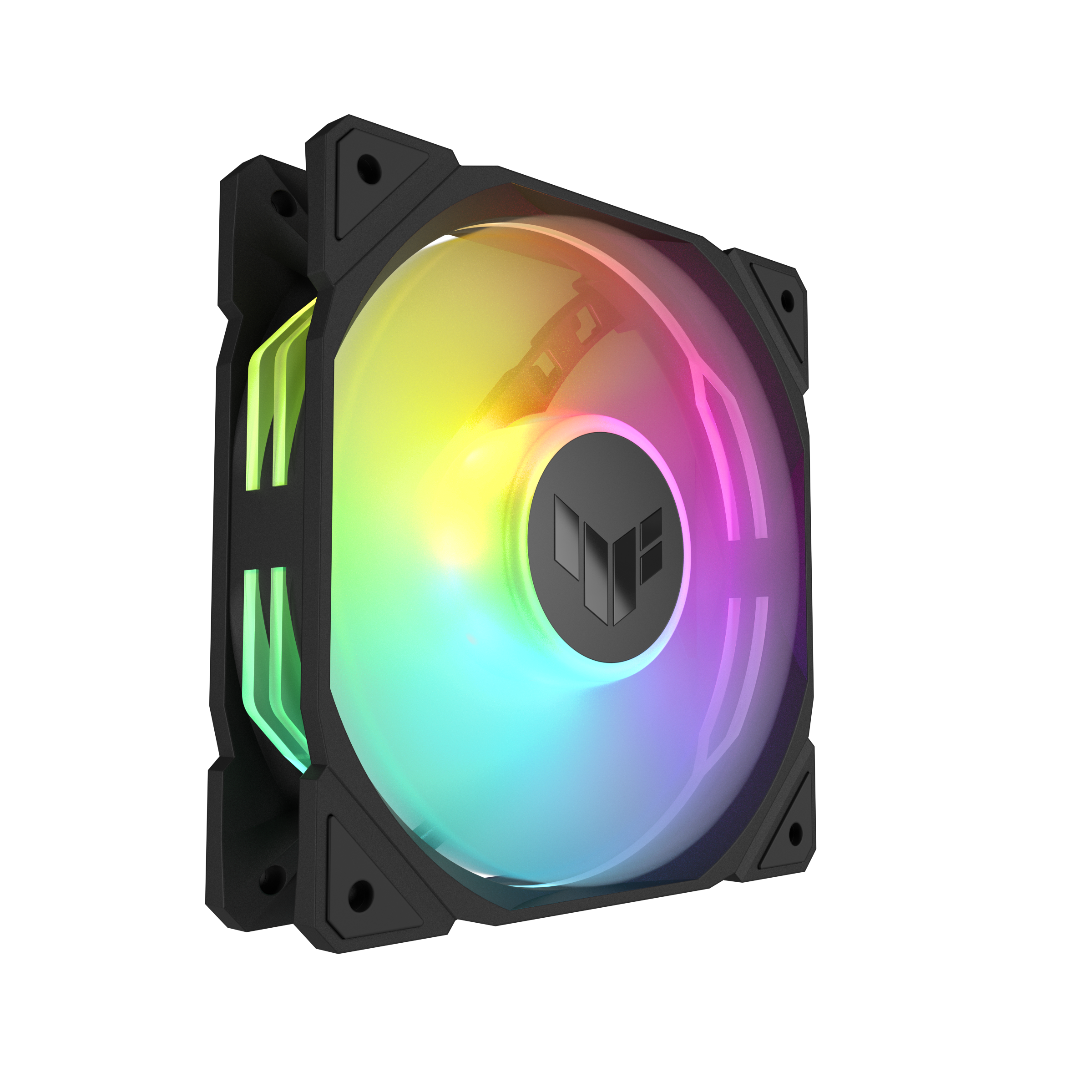 120mm ASUS TUF GAMING TR120 ARGB 3x Gehaeuseluefter Reverse schwarz, 120 mm, PWM