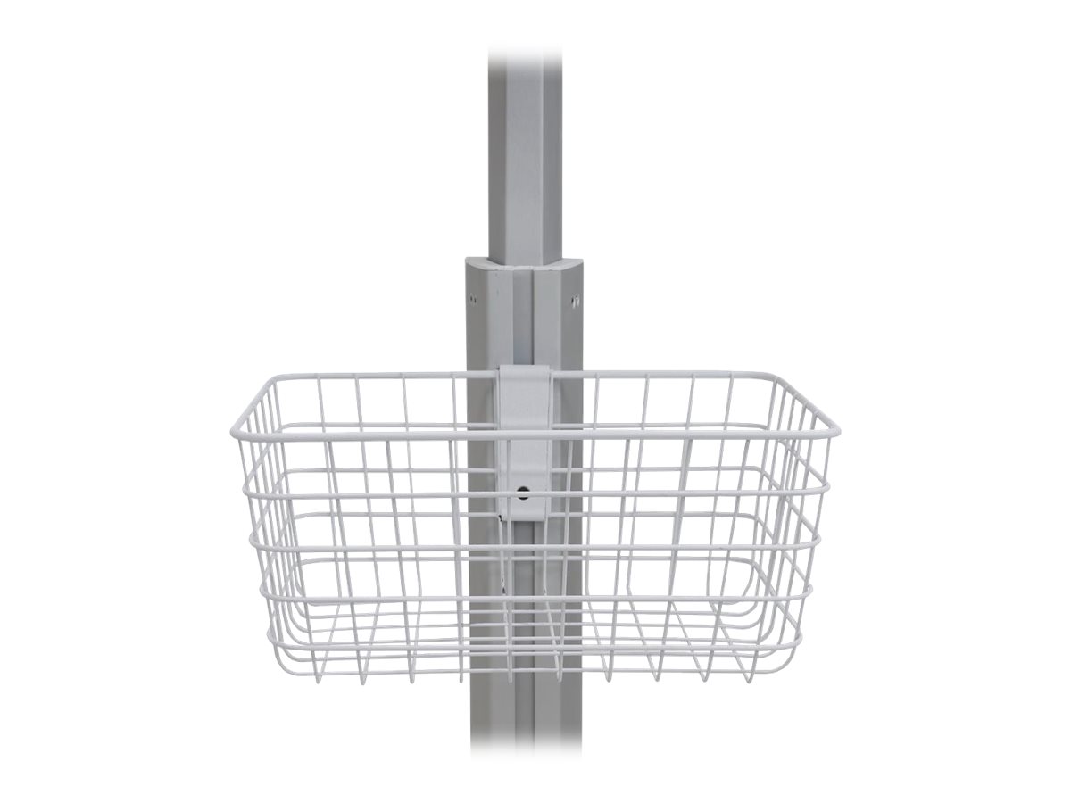 ERGOTRON Draht Korb gross fuer StyleView Patienten Bett Tisch 35x30x12 cm