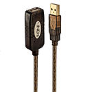 LINDY USB 2.0 Active Extension 20m, 480 Mbit/s, USB Bus Powered