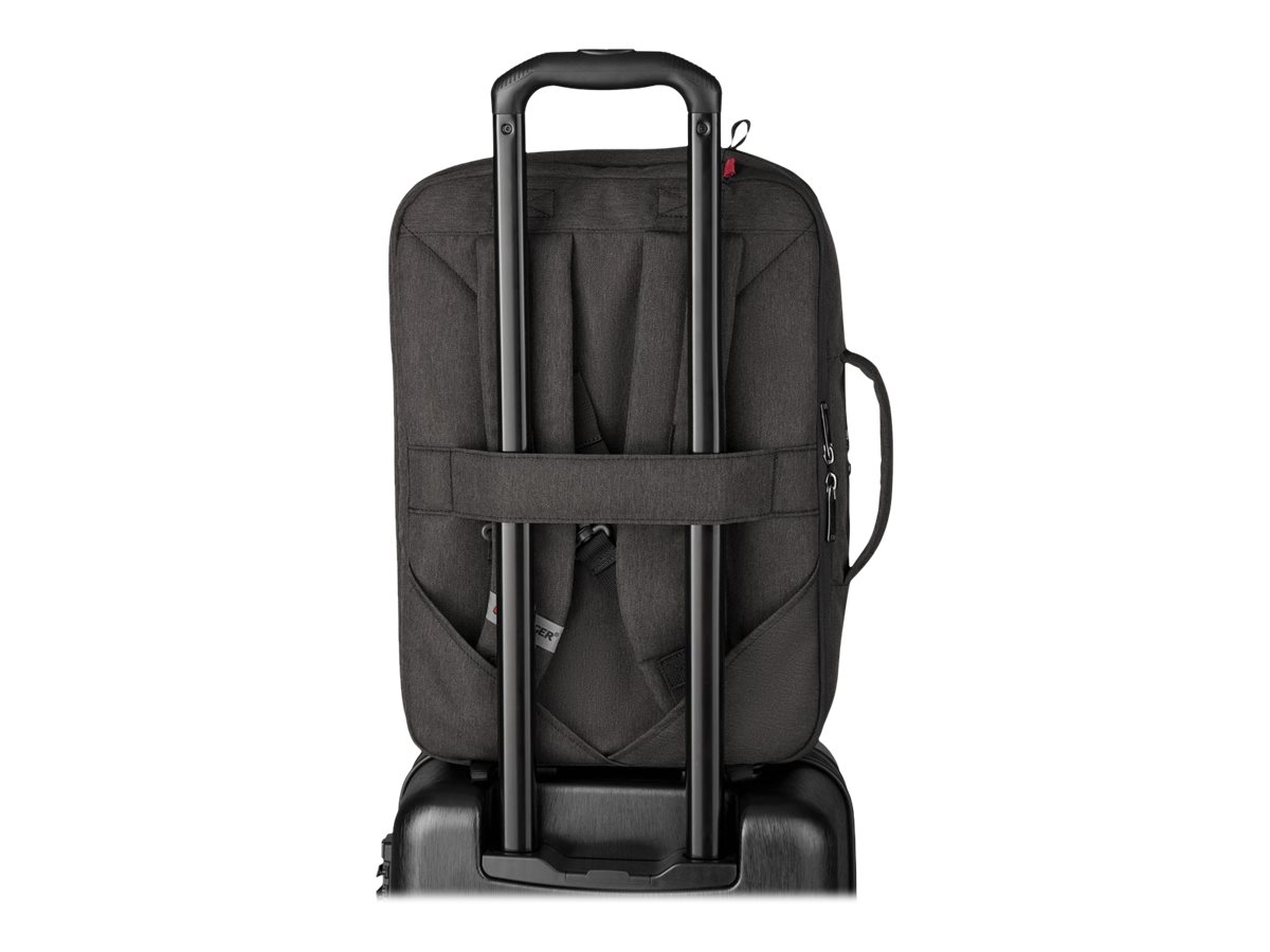 Wenger MX Commute 16-Zoll-Laptop-Tasche mit Rucksacktraegern - grau