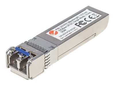 INTELLINET Gigabit SFP+ Mini-GBIC Transceiver 10GBase-LR (LC) Single-Mode Port Reichweite bis zu 10km Wellenlaenge 1310nm INTELLINET Gigabit SFP+ Mini-GBIC Transceiver 10GBase-LR (LC) Single-Mode Port Reichweite bis zu 10km Wellenlaenge 1310nm