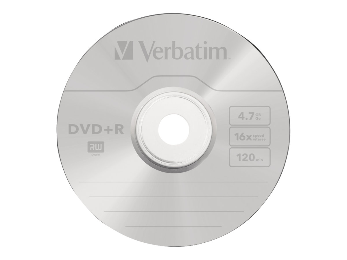 VERBATIM DVD+R 4.7GB 16x (10) SP