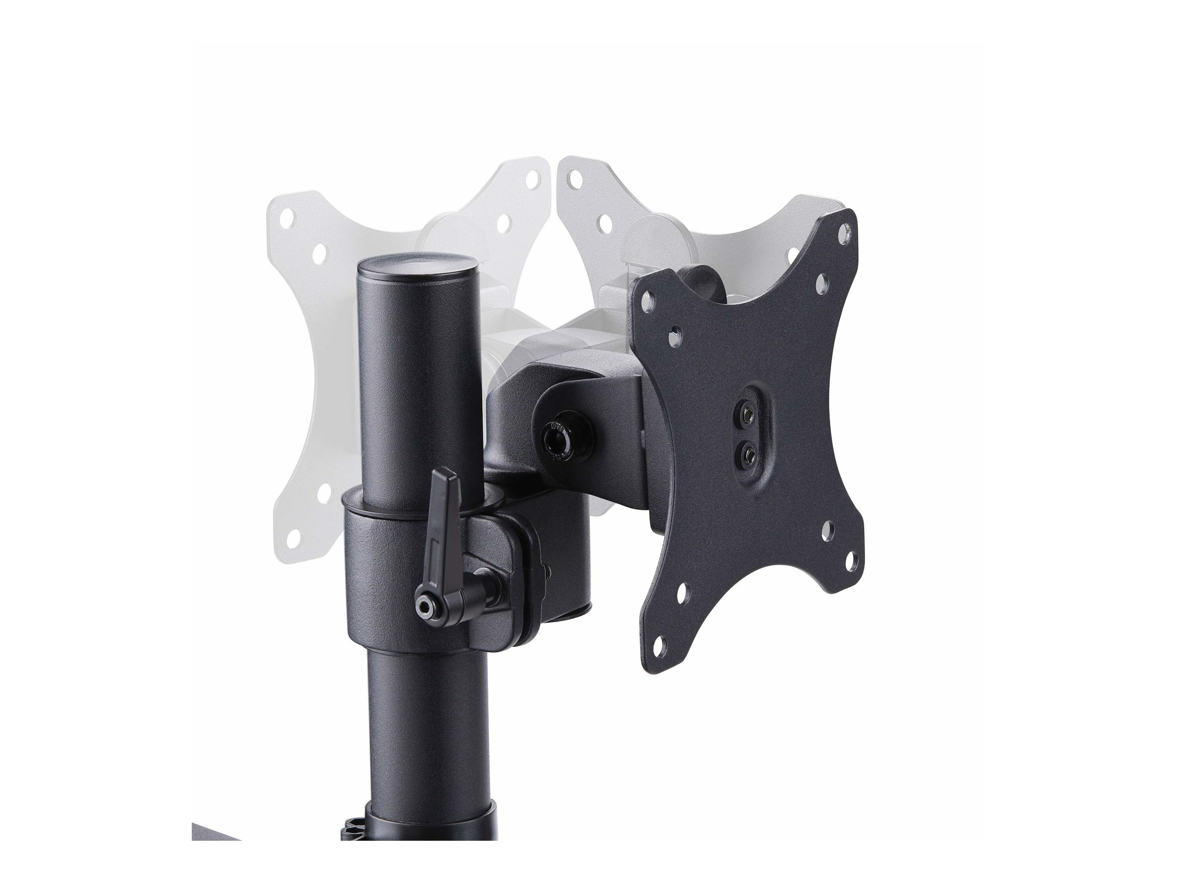 STARTECH.COM Monitortischhalterung fur 3monitore 68,58cm 27Zoll VESA 75x75/100x100 Hoehenverstellbare Monitorhalterung/Monitorarm