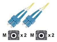 DIGITUS LWL Singlemode Patch-Kabel - SC - 2 m