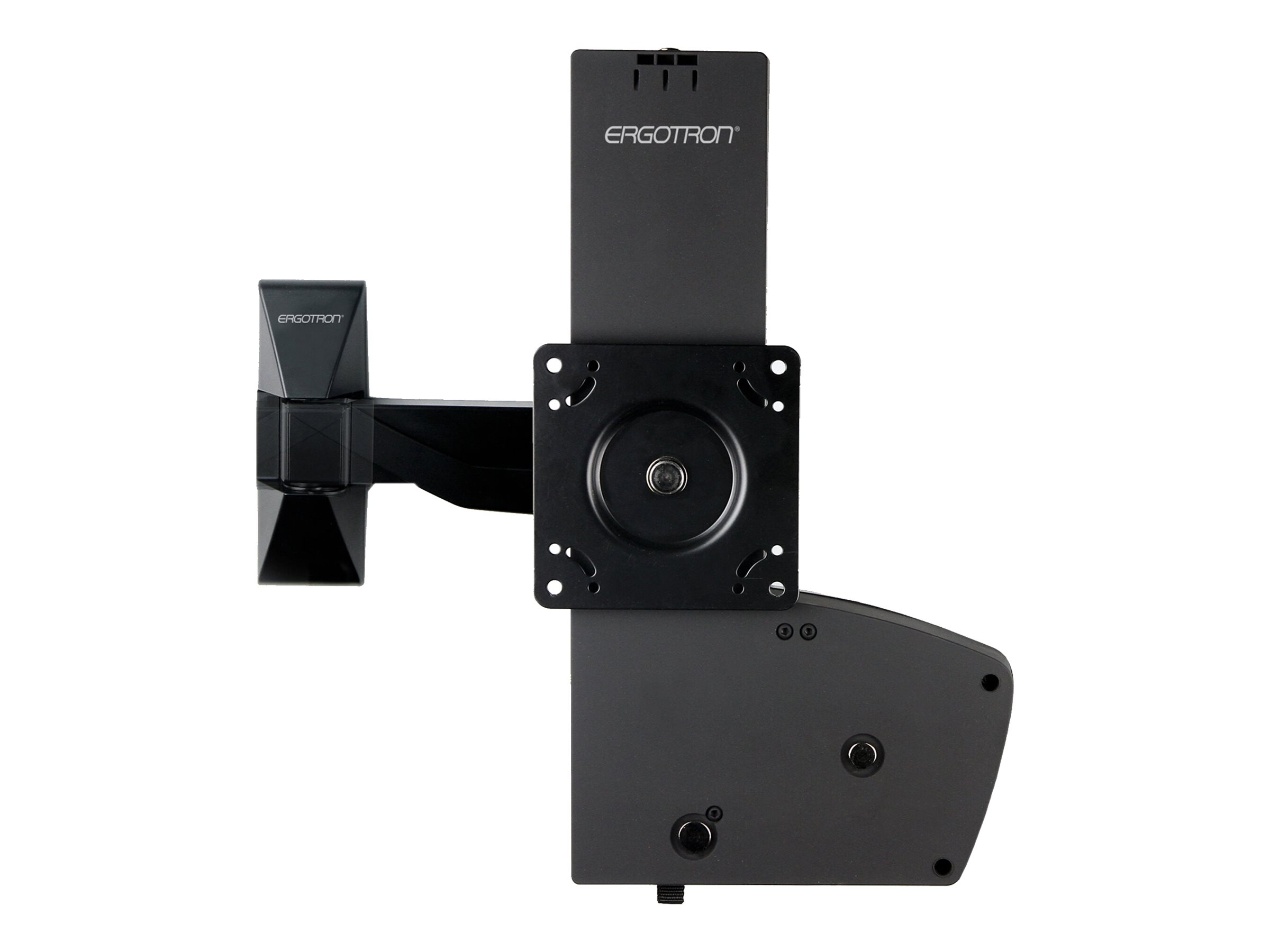 ERGOTRON Glide Wall Mount LDX schwarz bis 42Zoll VESA 100x100mm bis 400x400mm max13,6kg Anhebung 25cm Neigung 10 Grad schwenken