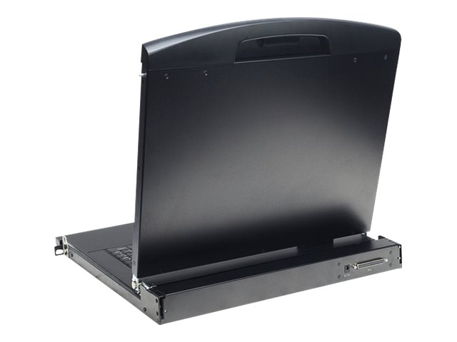 Digitus 19 LCD KVM Konsole, 8Port CAT 5, deutsche Tastatur