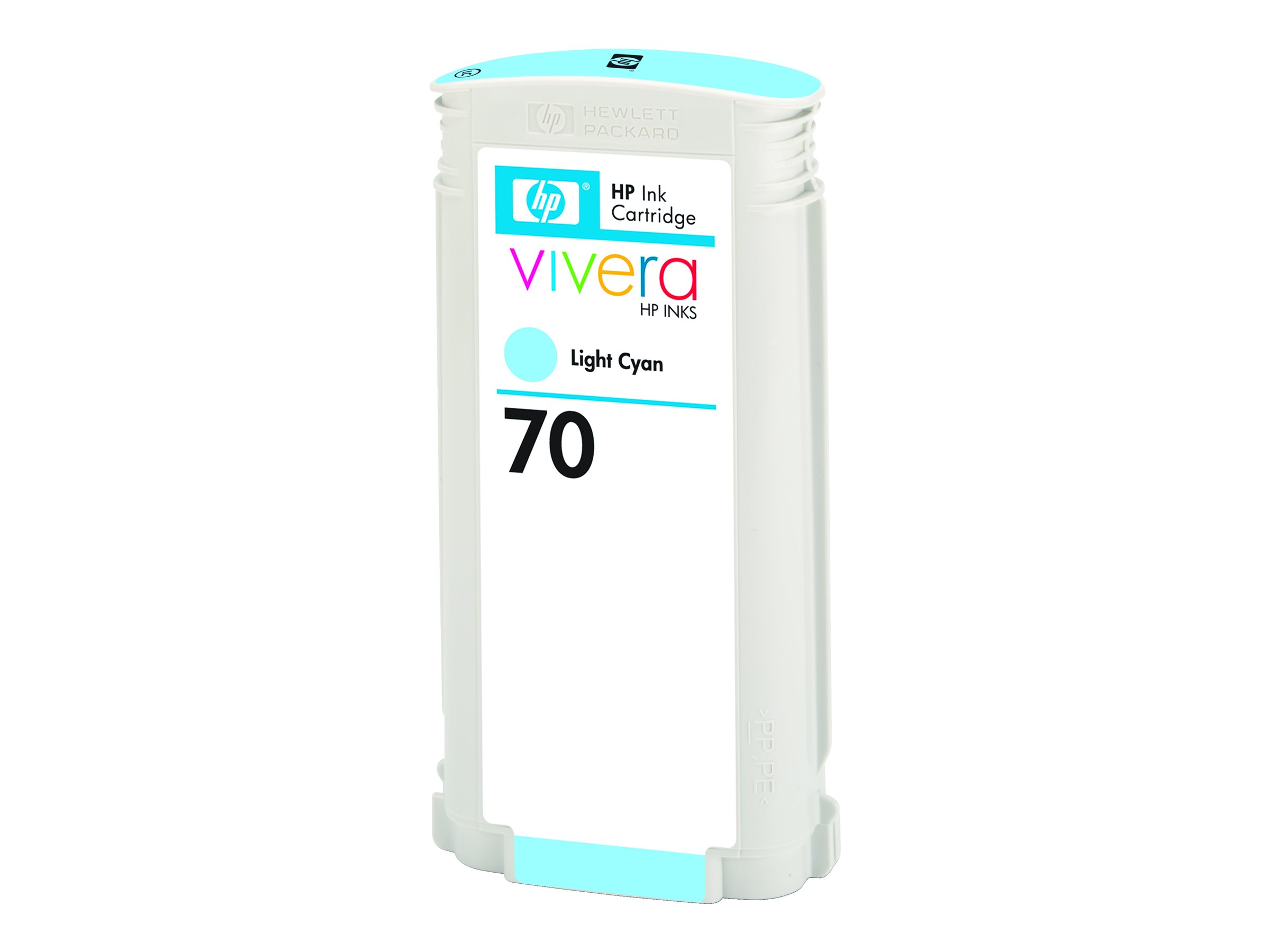 HP 70 original Ink cartridge C9390A light cyan standard capacity 130ml 1-pack HP 70 original Ink cartridge C9390A light cyan standard capacity 130ml 1-pack