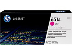 HP 651A (CE343A) magenta Tonerkartusche HP 651A (CE343A) magenta Tonerkartusche