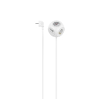 hama 3-fach Steckdosenwuerfel  1,4 m weiss mit USB-Buchse