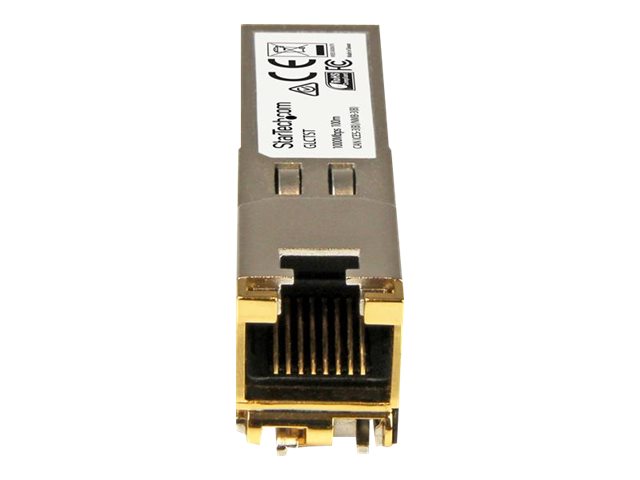STARTECHCOM Gigabit RJ45 Kupfer SFP Transceiver Modul Cisco GLCT kompatibel 1000BaseT MiniGBIC