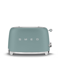 Smeg TSF01EGMEU Toaster 2 Scheiben Smaragdgruen matt Smeg TSF01EGMEU Toaster 2 Scheiben Smaragdgruen matt