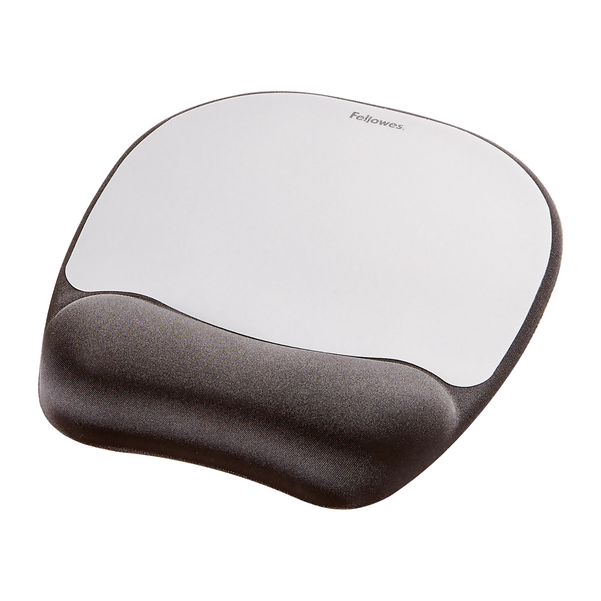 Fellowes Mousepad mit Handgelenkauflage Memory Foam silber