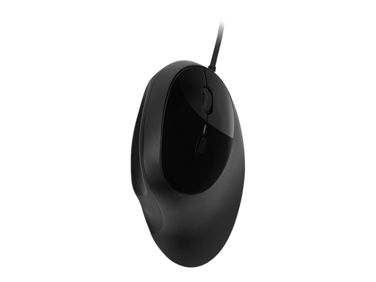 Kensington Pro Fit® Ergo Maus ergonomisch kabelgebunden schwarz