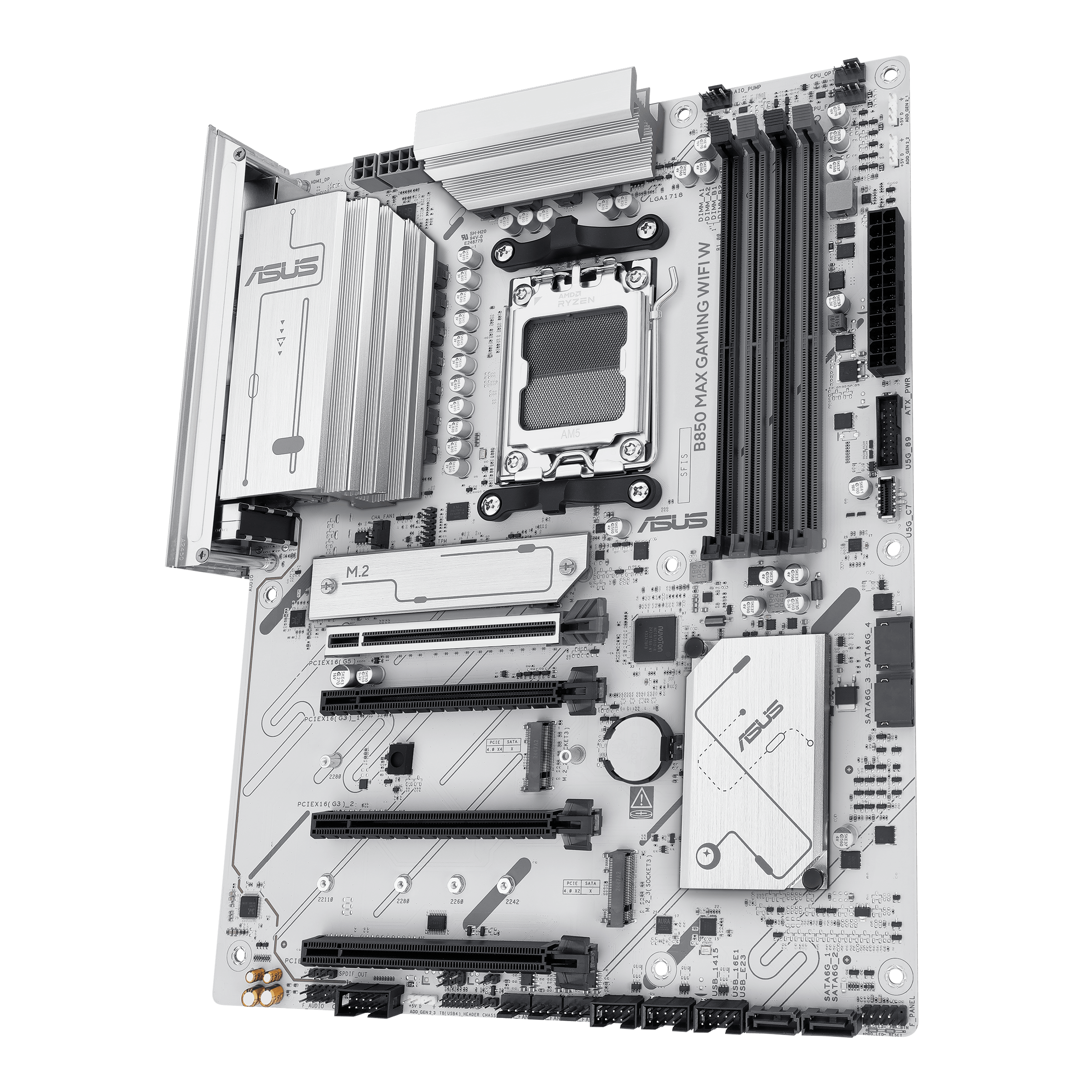 ASUS B850 MAX GAMING WIFI W AM5 MB 4xDDR5