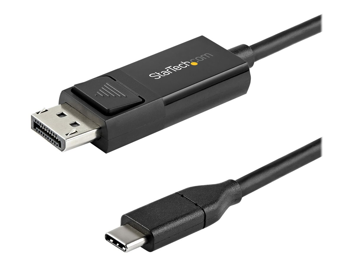 STARTECH.COM 2m USB-C auf DisplayPort-Kabel - 4K 60Hz - USB-C-Adapter - Thunderbolt 3-kompatibel - bidirektional