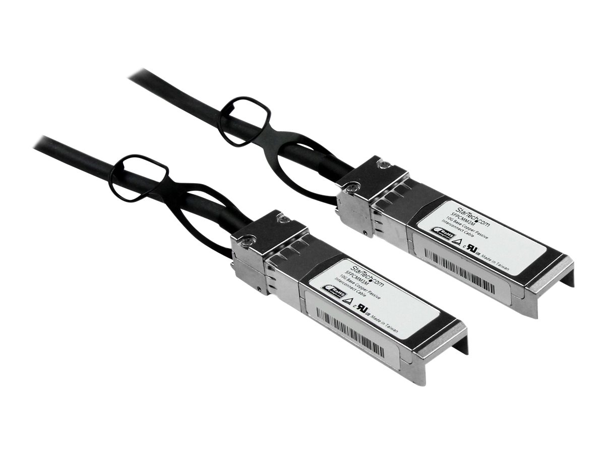STARTECH.COM Cisco kompatibles SFP+ Twinax Kabel 3m - 10GBASE-CU SFP+ Direct Attach Kabel - passiv - 10Gigabit Kupfer Netzwerkkabel STARTECH.COM Cisco kompatibles SFP+ Twinax Kabel 3m - 10GBASE-CU SFP+ Direct Attach Kabel - passiv - 10Gigabit Kupfer Netzwerkkabel