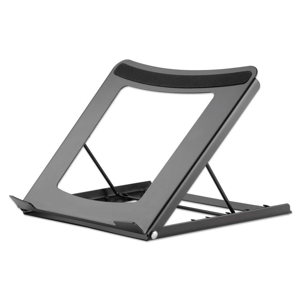 MANHATTAN Verstellbarer Staender fuer Notebooks und Tablets Ergonomische Ablage fuer Geraete von 25,439,6cm 1015,6Zoll bis zu 5kg