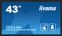 IIYAMA TF4339AS-B1AG 109,22cm 43Zoll PCAP Anti-glare Bezel Free Android 11 OS 40-Points Touch Screen 1920x1080 IPS panel 24/7