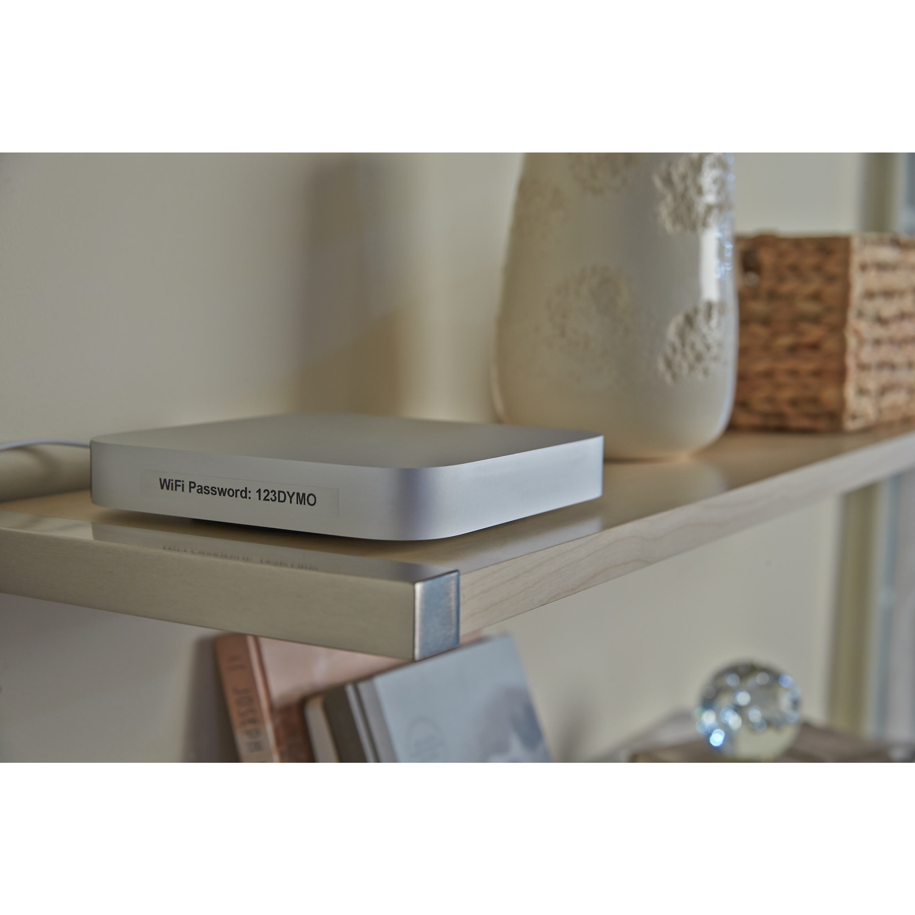 DYMO Schriftband D1 43610 S0720770, 6 mm, schwarz auf transparent, 1 St