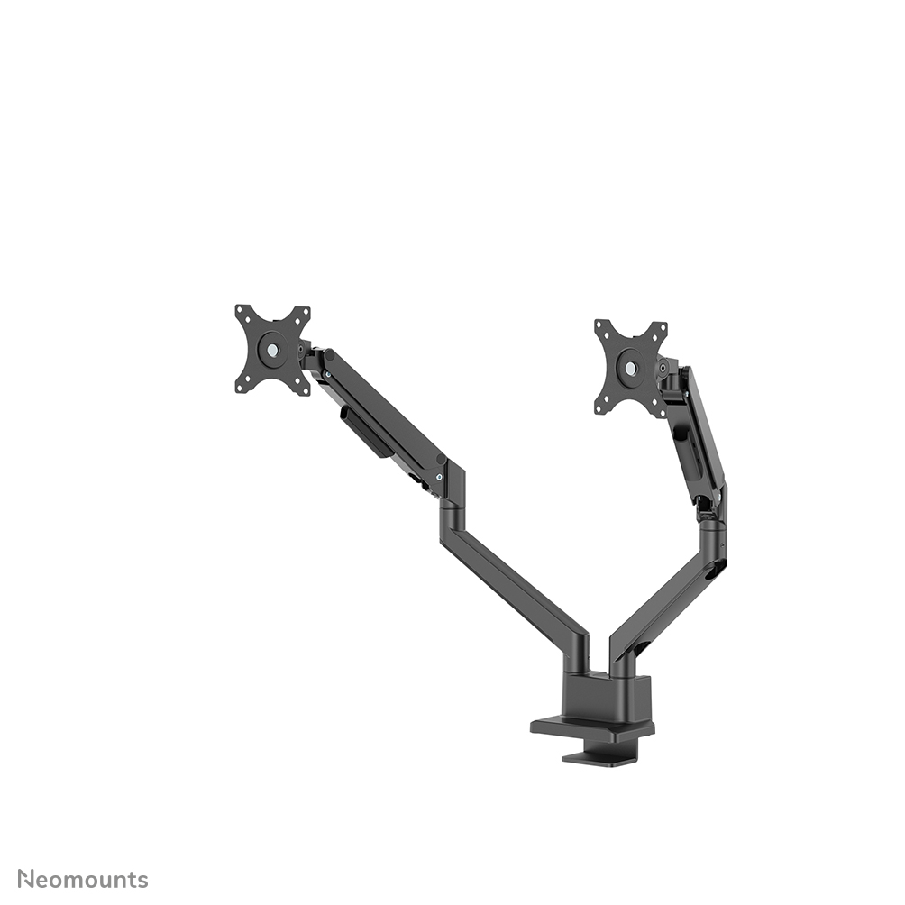 NEOMOUNTS Next Slim Desk Mount double display topfix clampgrommet black