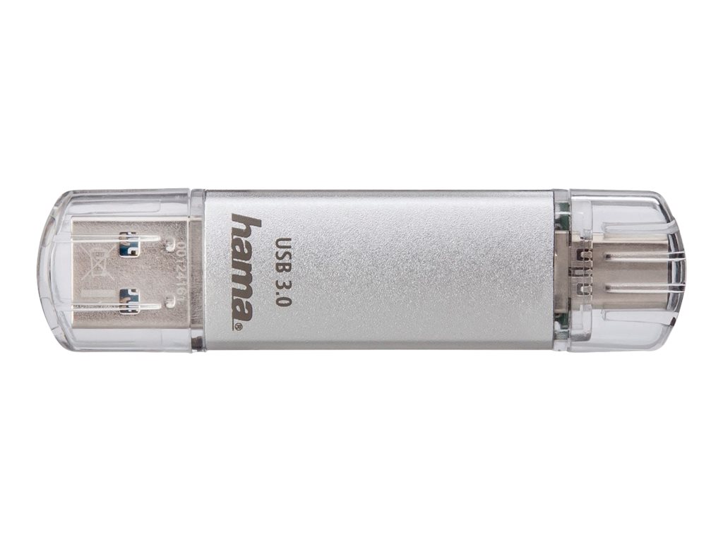 hama USB-Stick C-Laeta silber 64 GB hama USB-Stick C-Laeta silber 64 GB